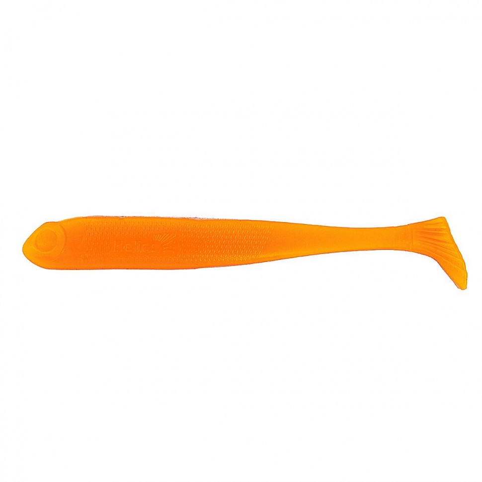 Виброхвост Helios Jumbo 4,95"/12.5 см, цвет Orange 5 шт HS-7-024 , 